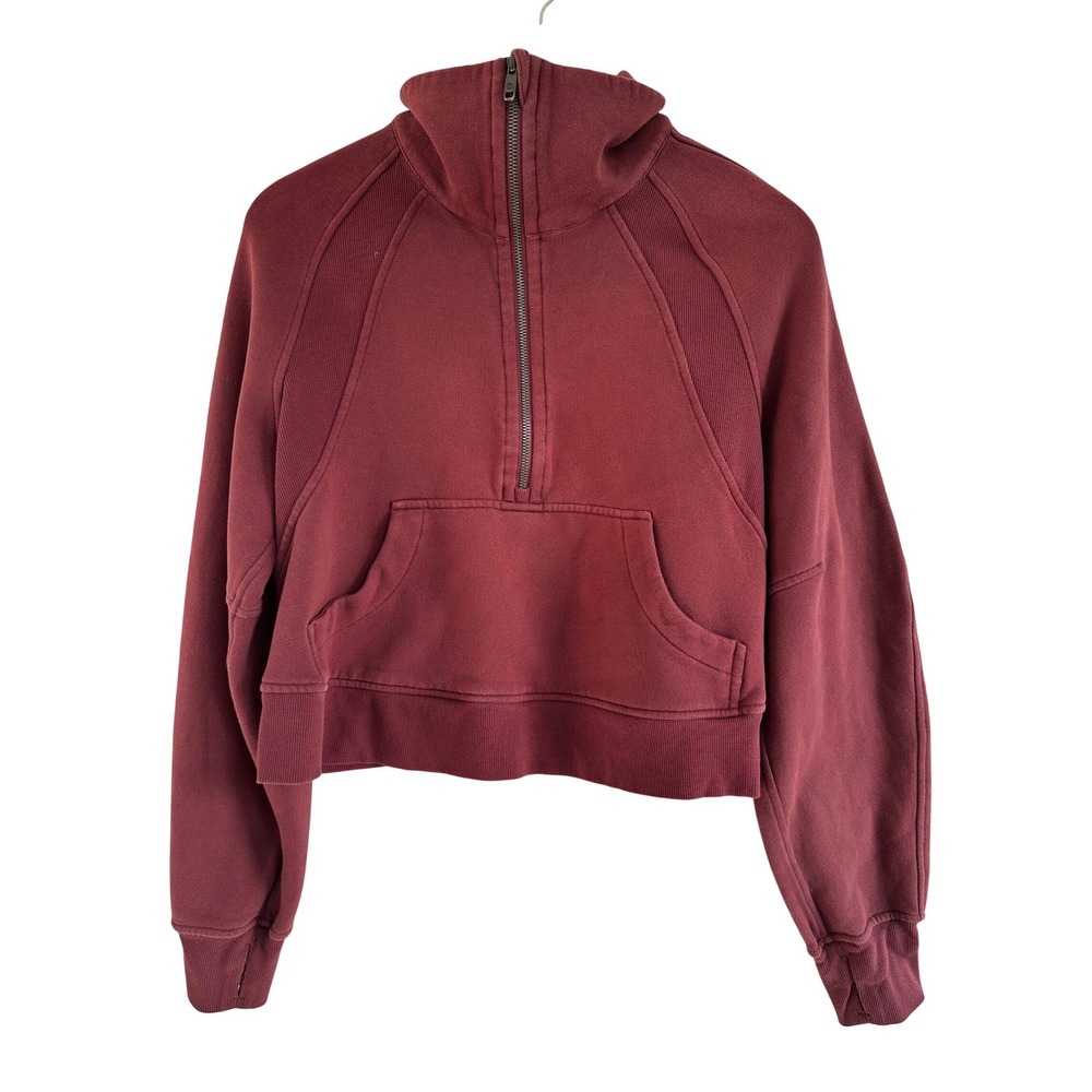 Lululemon Scuba Oversized  Funnel Neck Half-Zip XS/S LW3FJ6S Athletic